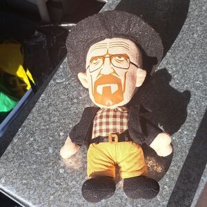 Rare Walter White Plush.  Breaking Bad Character. Mezco
